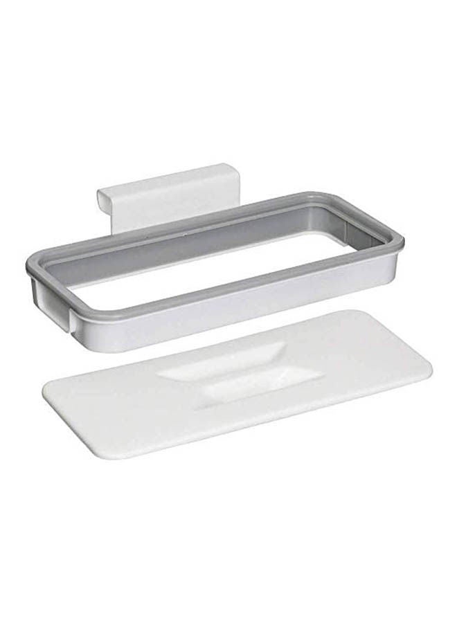 Trash Bag Hanger Kitchen Trash Bag Holder Silver