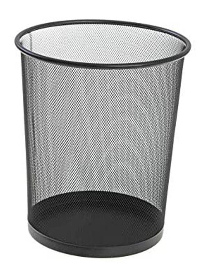 ماركة غير محددة Metal Mesh Waste Bin Black 