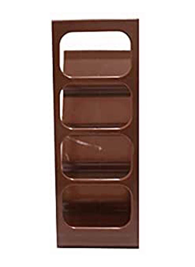 Multi Remote Holder Stand Brown 