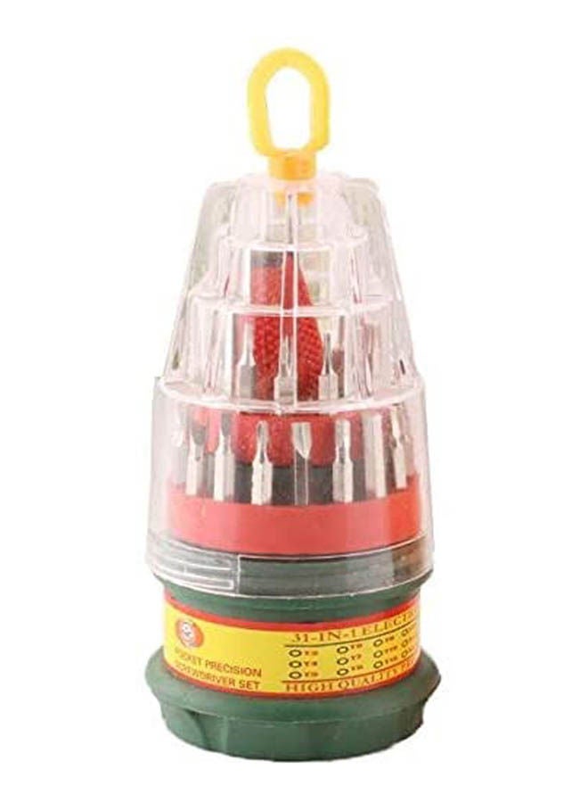 ماركة غير محددة 31Pcs Multi-Function Combination Screwdriver Set Multicolour 