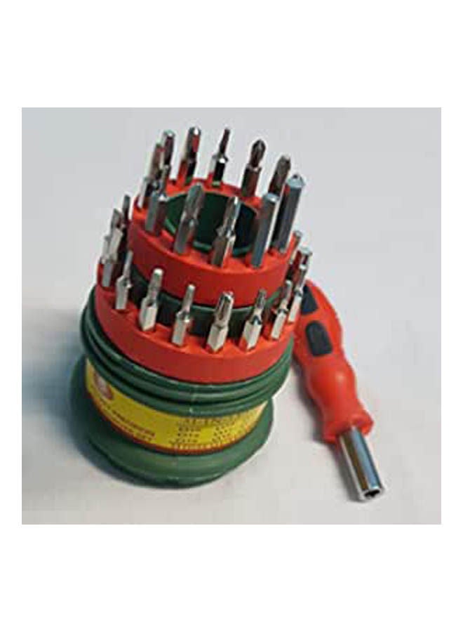 مجموعة مفكات دقيقة 31 في 1 للجيب