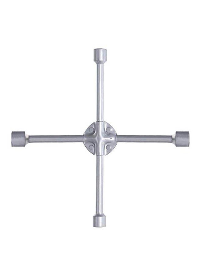 Metric 4-Way Lug Wrench For Car