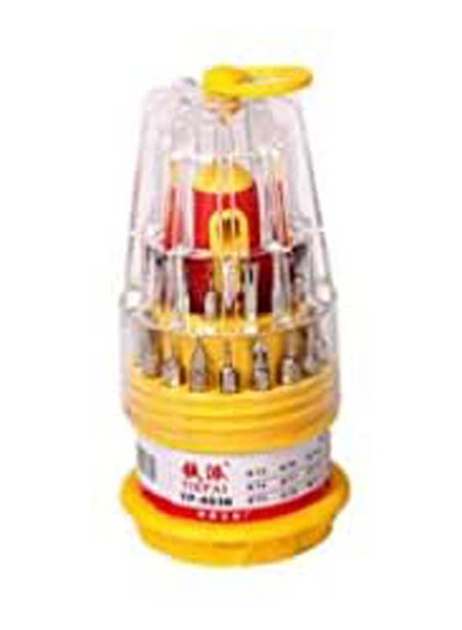 30 In 1 Screwdriver Kit Yellow