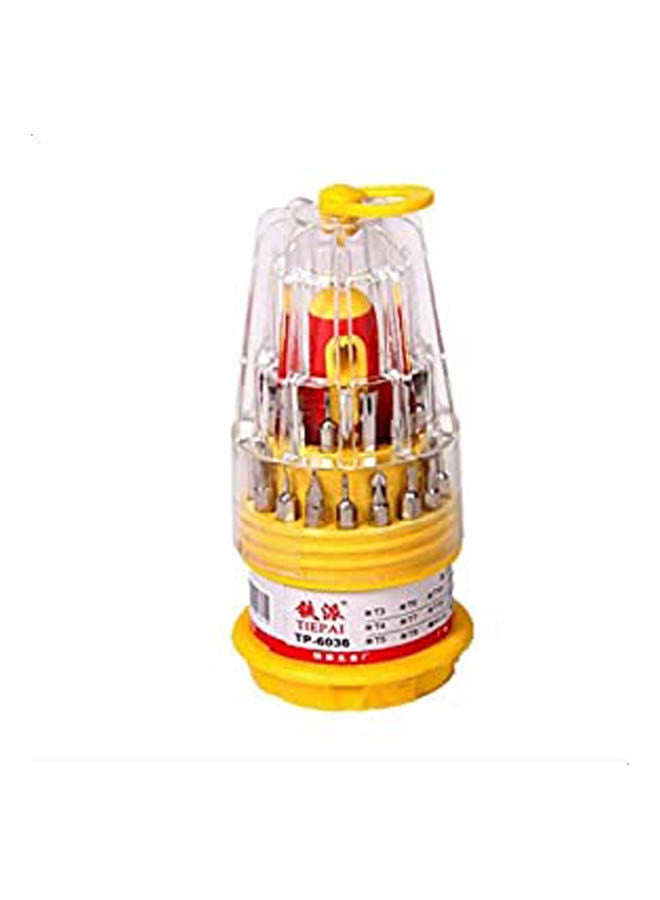30 In 1 Screwdriver Kit Yellow