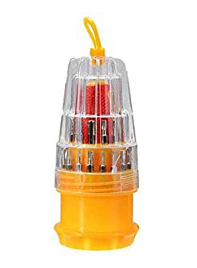 31 In 1 Screwdriver Bit Set Multicolour