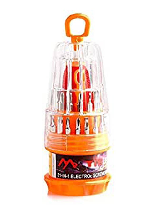 Generic 31 In 1 Screwdriver Bit Set Multicolour 
