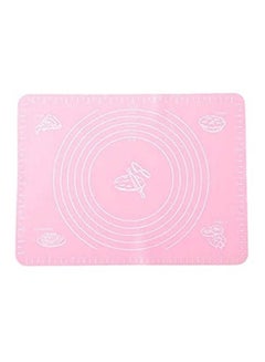 Silicone Baking Mat for Pastry Rolling with Measurements, Liner Heat Resistance Table Placemat Pad Pastry Board, Reusable Non-Stick