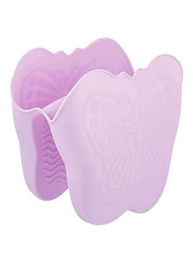 Silicone Butterfly Shaped Pot Holder Purple