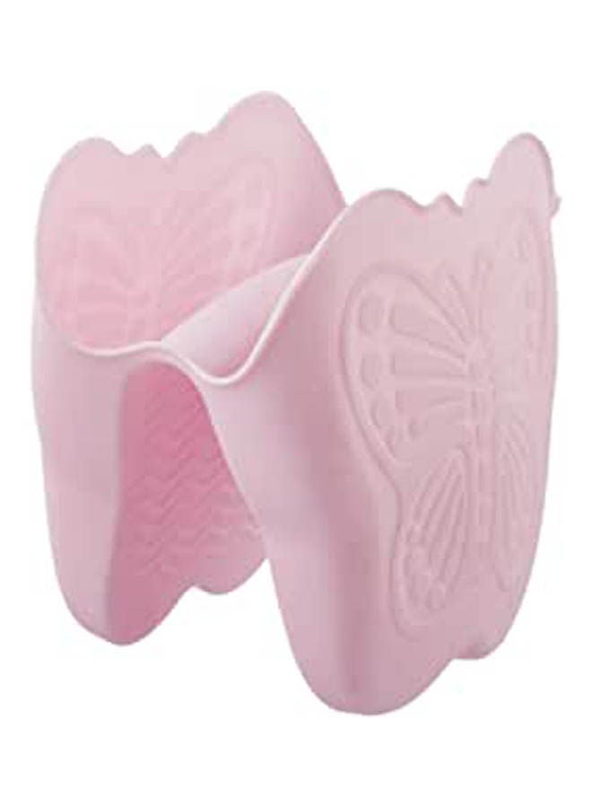 Silicone Butterfly Shaped Pot Holder Pink