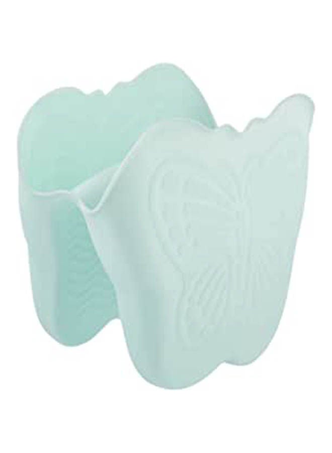 Silicone Butterfly Shaped Pot Holder Blue