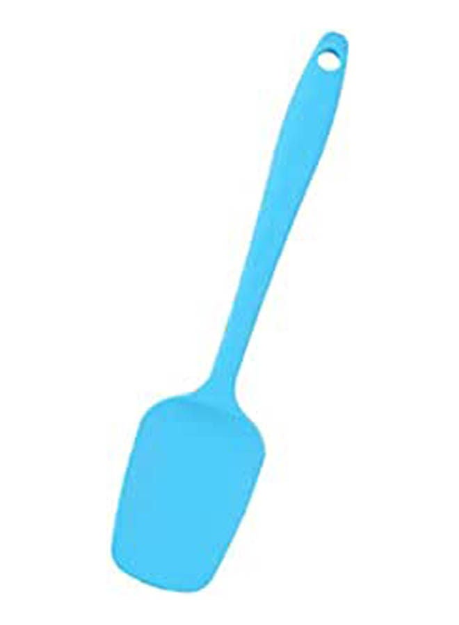 Silicone Cream Scraper Pastry Cake Spatula Butter Mixing Oil Bread Scrapers Brush Kitchen Baking Tool Blue