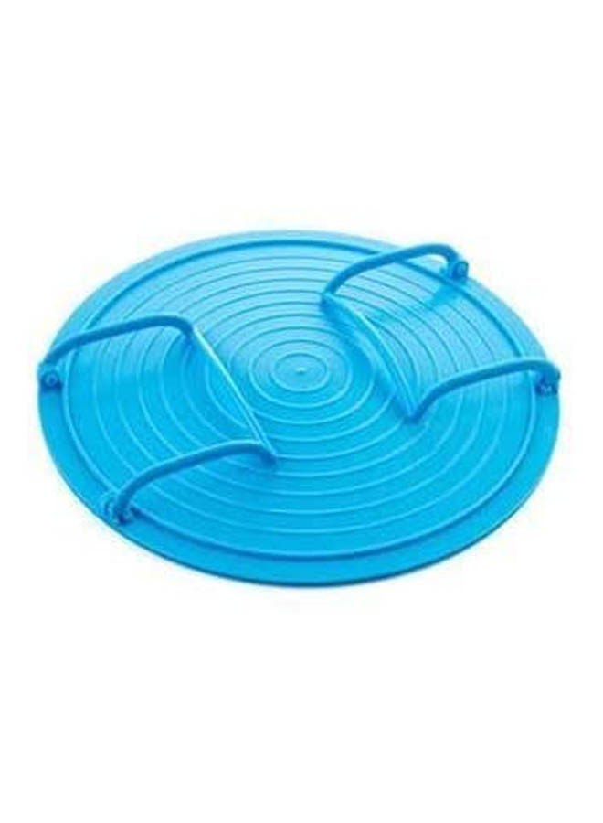 Microwave Oven Shelf Double Insulated Heating Tray Rack Kitchen Accessories Blue  - Image 2