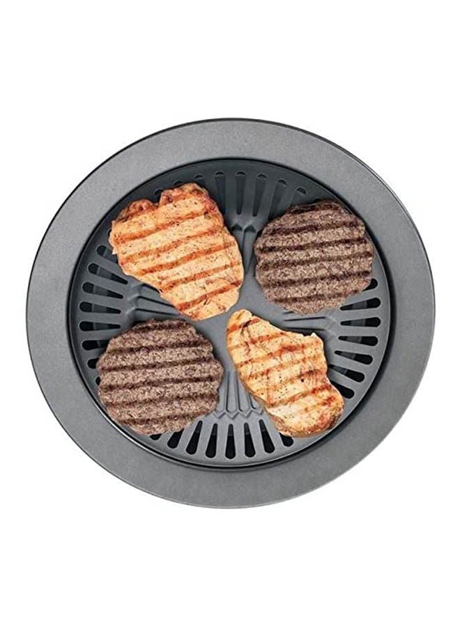 Generic Non Stick Smokeless Grill Black  - Image 2