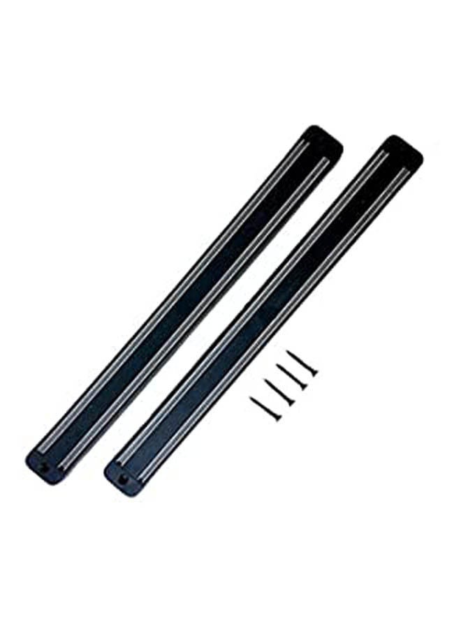 Premium 13 Inch Stainless Steel Magnetic Knife Holder Black 