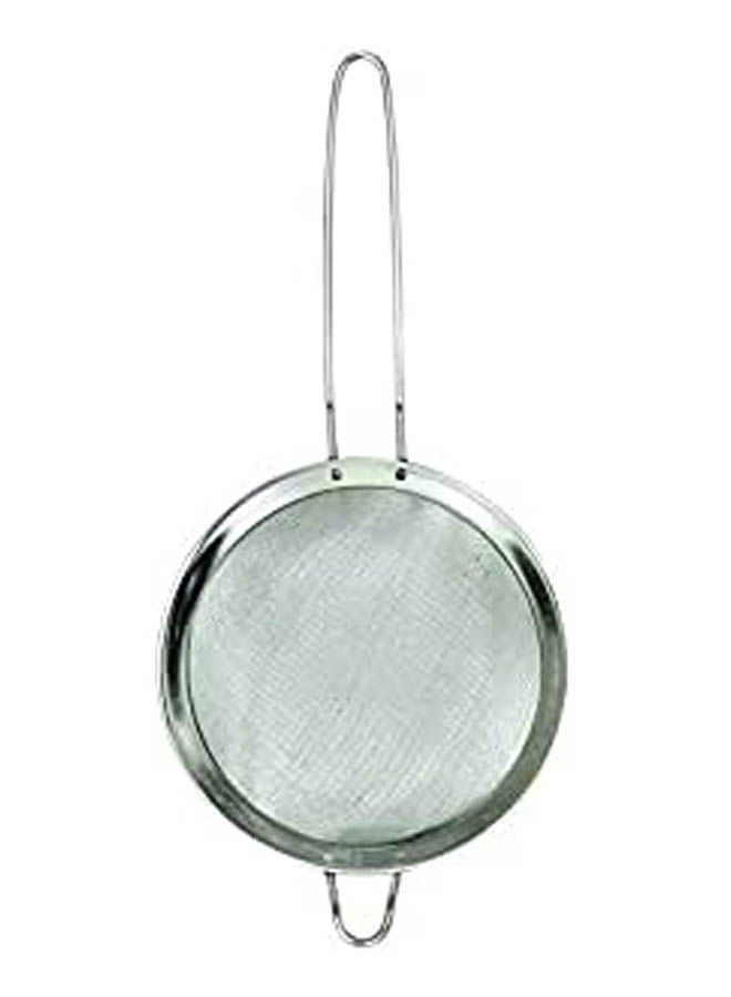 Generic - Classic Tea Stainer Set With Handle 4 Pcs Silver - Image 1