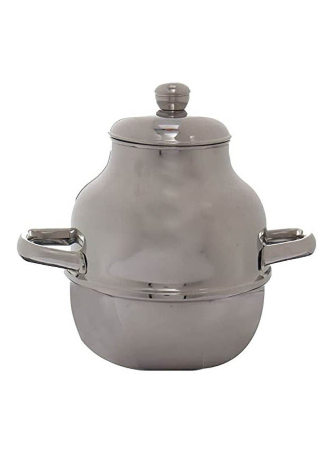StAnless Steel pots Silver
