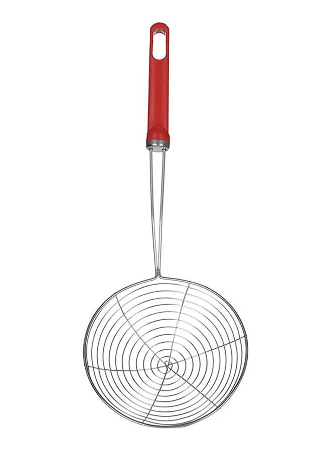 Generic - Stainless Steel Food Strainer With Handle Silver 37cm - Image 1
