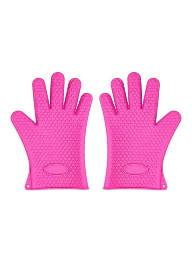 silicone gloves Pink - Image 1