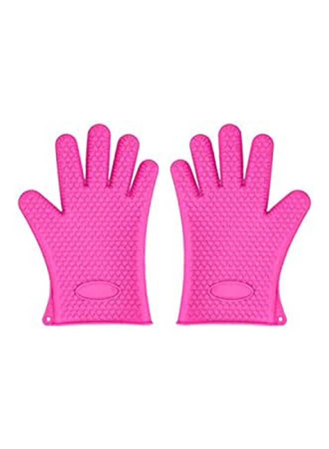 silicone gloves Pink