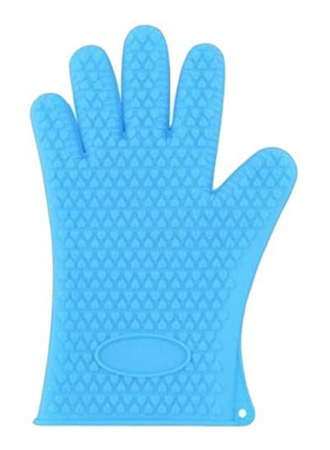 Thermal Silicon Gloves Blue