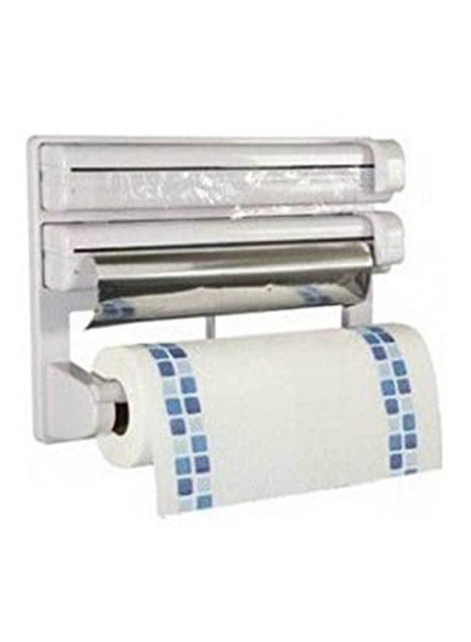Triple Napkin Holder White 