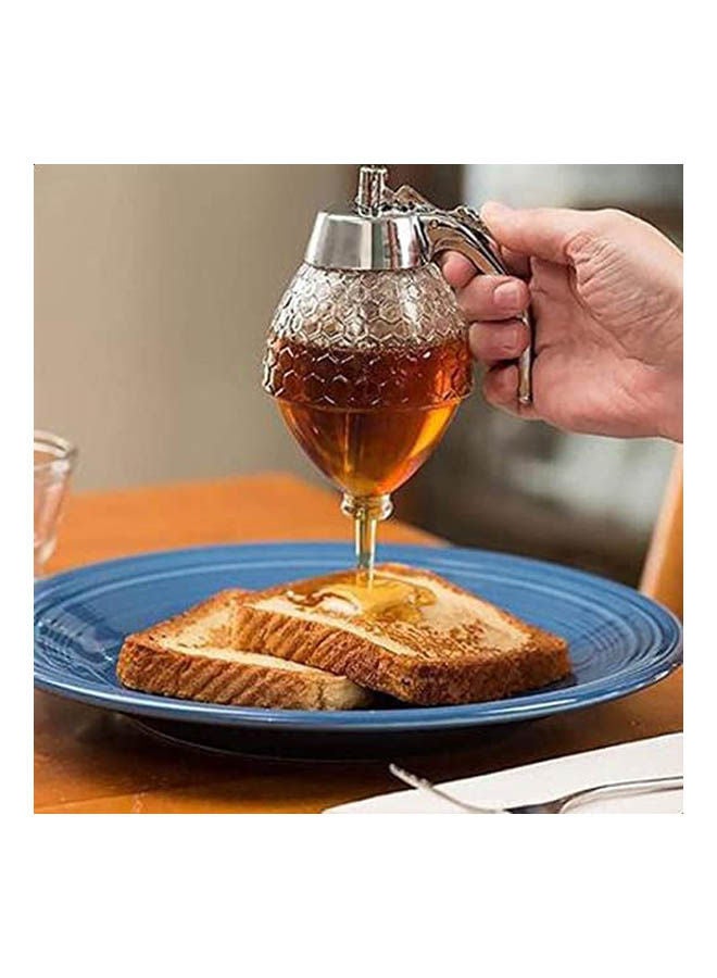 Honey Dispenser Jar Container Cup Portable Multicolour