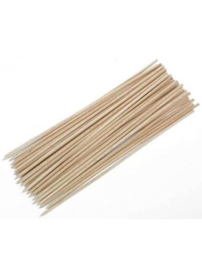 Barbecue Wooden Skewers Beige 