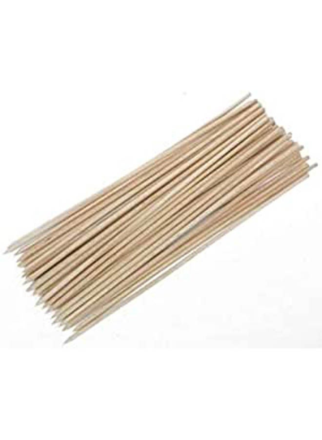 Barbecue Wooden Sticks For Camping Beige 