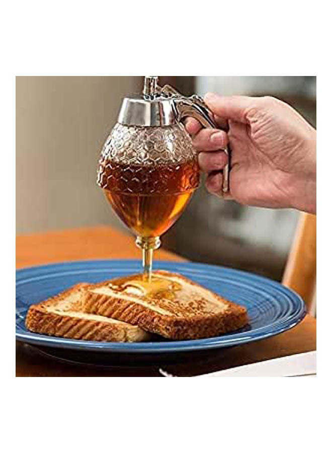 Acrylic Honey Jar Juice Dispenser Honey Bee Drip Bottle Multicolour 