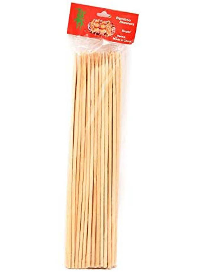 Bbq Stick 50P Multicolour 30cm 