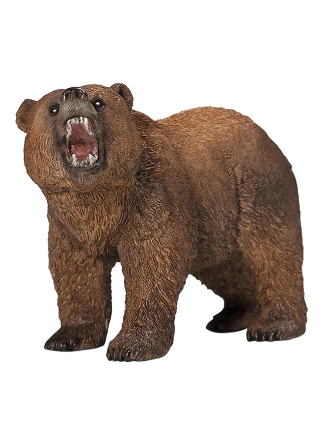 شليتش مجسم لعبة بشكل الدب الرمادي