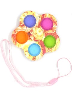 Fidget Tie Dye Push Burst Bubble Dimple Spinner