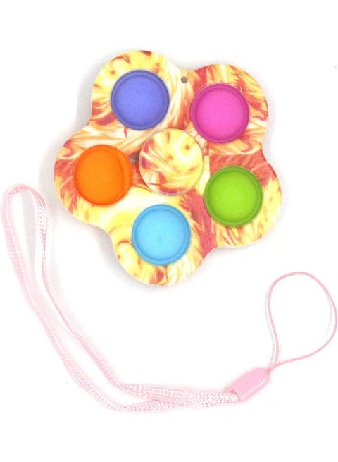 Fidget Tie Dye Push Burst Bubble Dimple Spinner