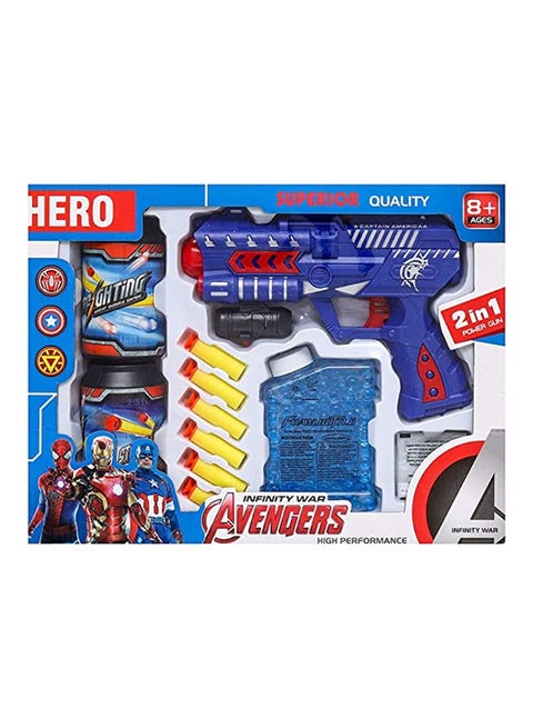 2 In 1 Power Superior Quality Water Bullets And Soft Dart Gun