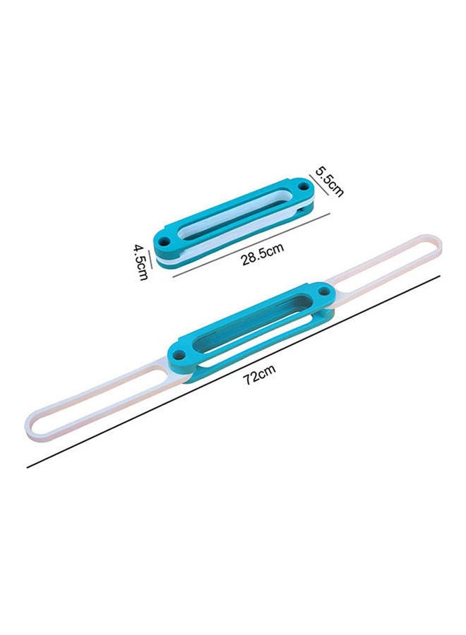 Shoes Rack Organizer  For Bath Shoes  2 Pcs Multicolour 28.5X5.5X4.5cm - Image 2