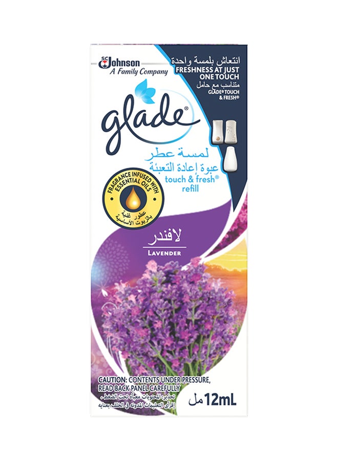 Glade One Touch Air Freshener Refill Purple 12ml - Image 1