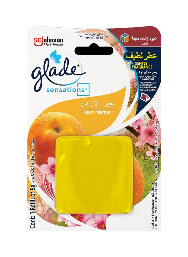 Glade Sensations Fruit Nectar Refill Yellow 8grams - Image 1