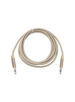 3 5MM AUX Cable 1M Gold