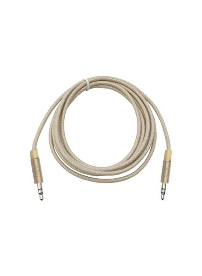havit - 3 5MM AUX Cable 1M Gold - Image 1