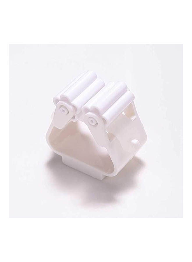 Mop Rack Wall Mounted Mop Rack Household Viscose Storage Mop Rack Kitchen Bathroom Storage Rack 3 Packs Multicolour - Image 1