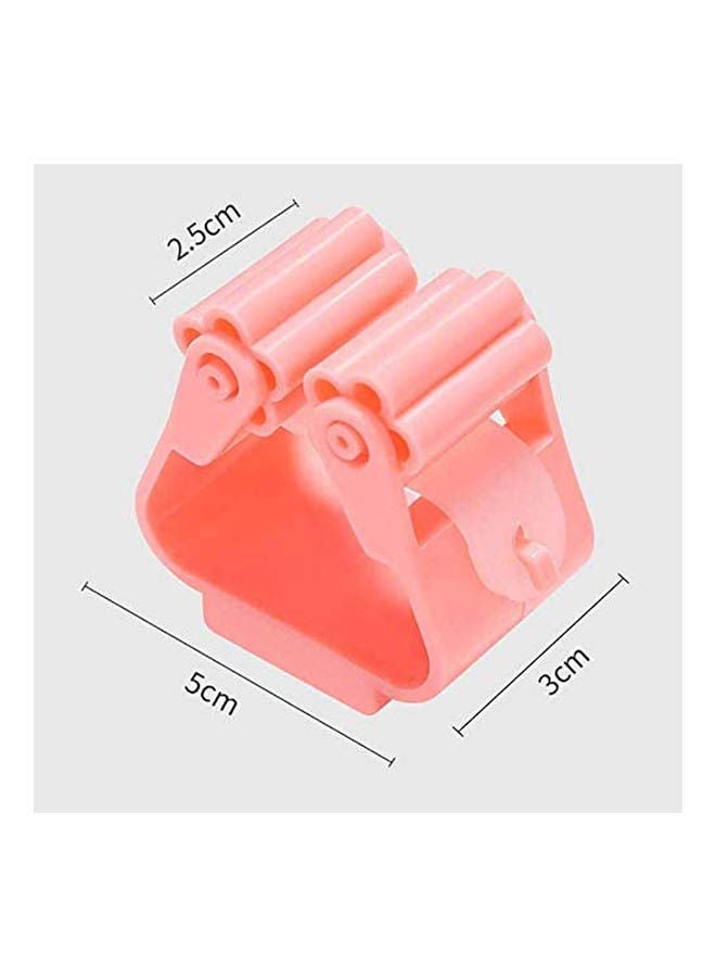Mop Rack Wall Mounted Mop Rack Household Viscose Storage Mop Rack Kitchen Bathroom Storage Rack 3 Packs Multicolour - Image 2