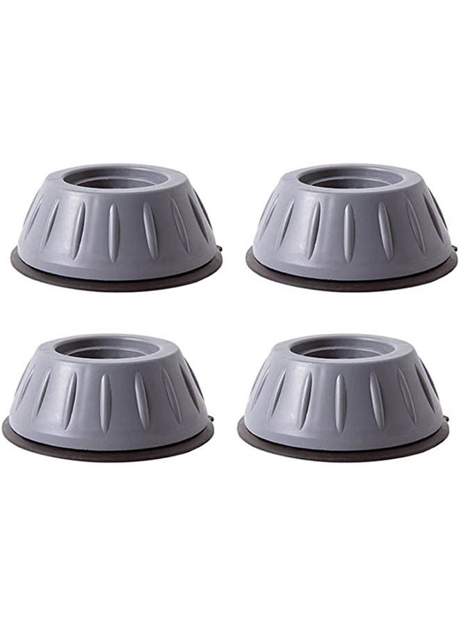 ماركة غير محددة 4 PCS Washing Machine Anti Vibration Pad Grey  - Image 1