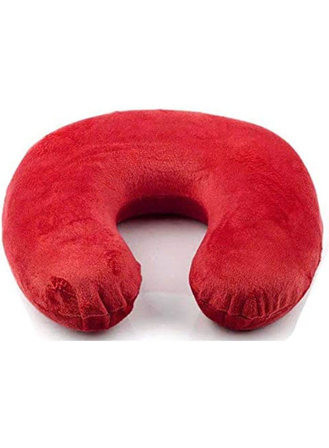 Cotton Free Size Size - Travel Pillow cotton Red 