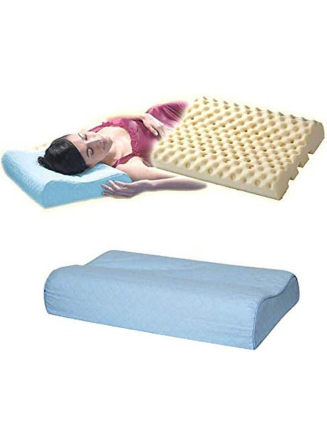Memory Foam cotton_blend Blue - Image 2