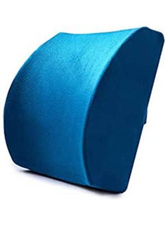 ماركة غير محددة Memory Cotton Bus Backrest Office Backrest Slow Rebound Summer Backrest Cotton Blend Blue 