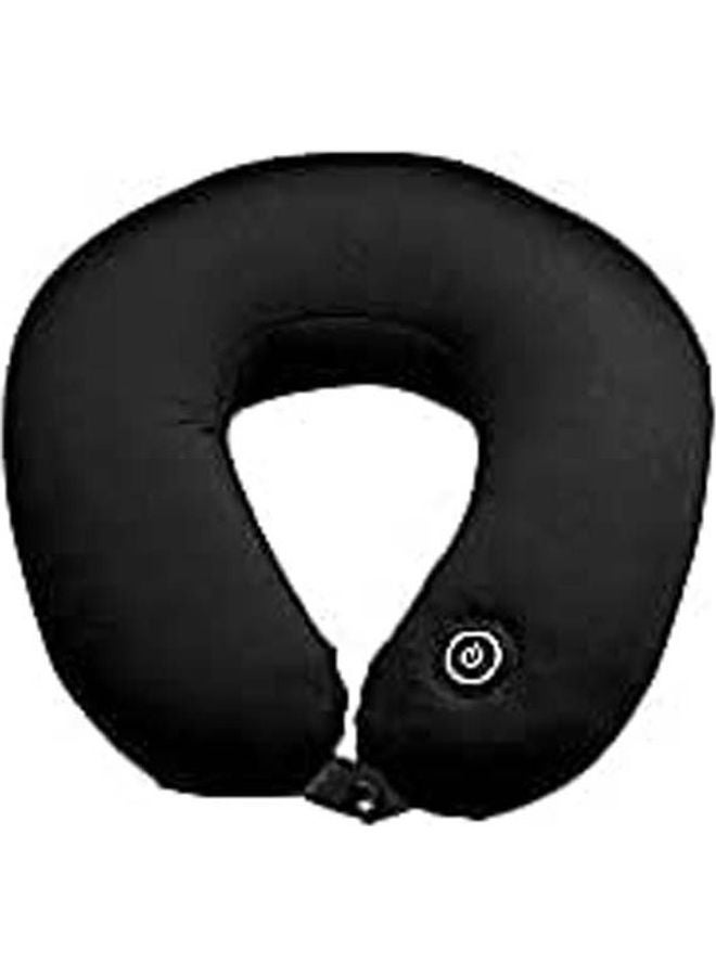 Neck Massager Cotton Blend Black 