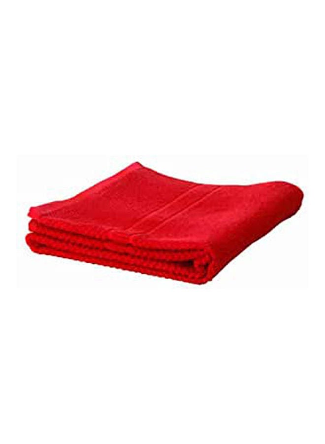 Cotton Hand Towel Red 100x30cm