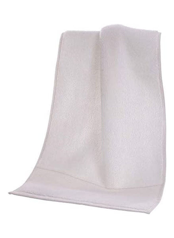 ماركة غير محددة Cotton Bath Sheet Sport Gym Soft Washcloth Towel White 