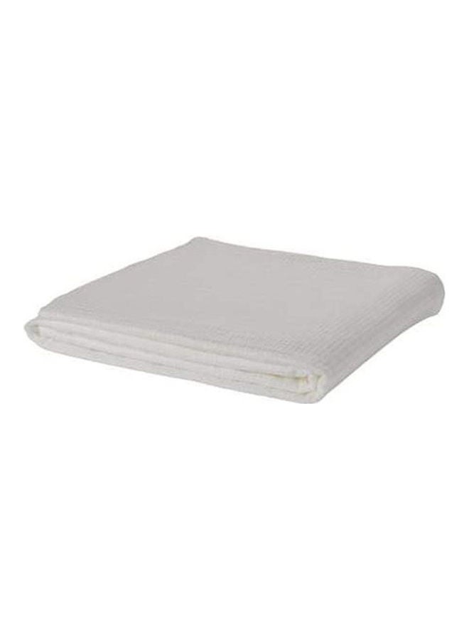 Cotton Solid Pattern- Hand Towels White