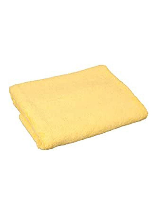 Cotton Solid Washcloth Yellow 140x70cmcm - v1652004816/N53288742A_1